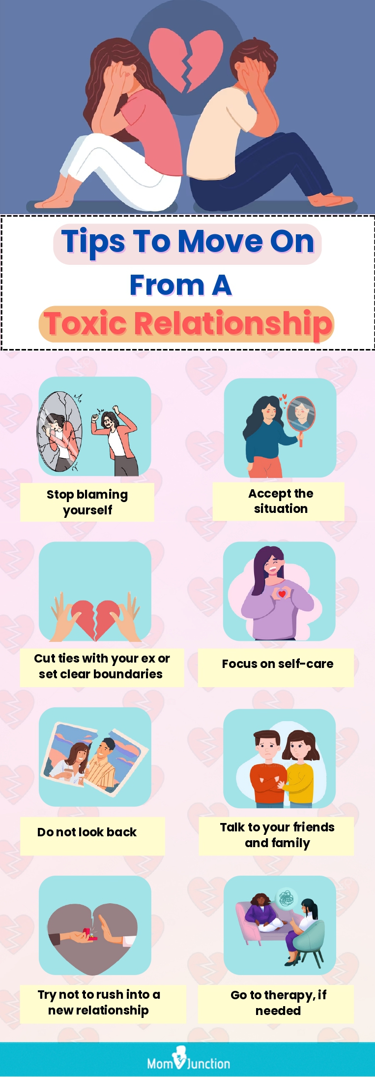 tips to move on from a toxic relationship (infographic)
