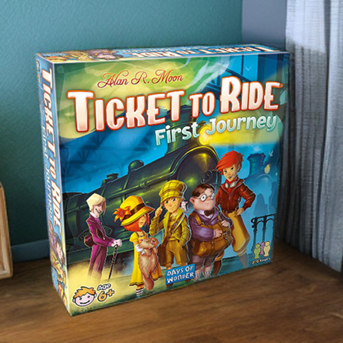 Days Of Wonder Ticket To Ride First Journey Board Game