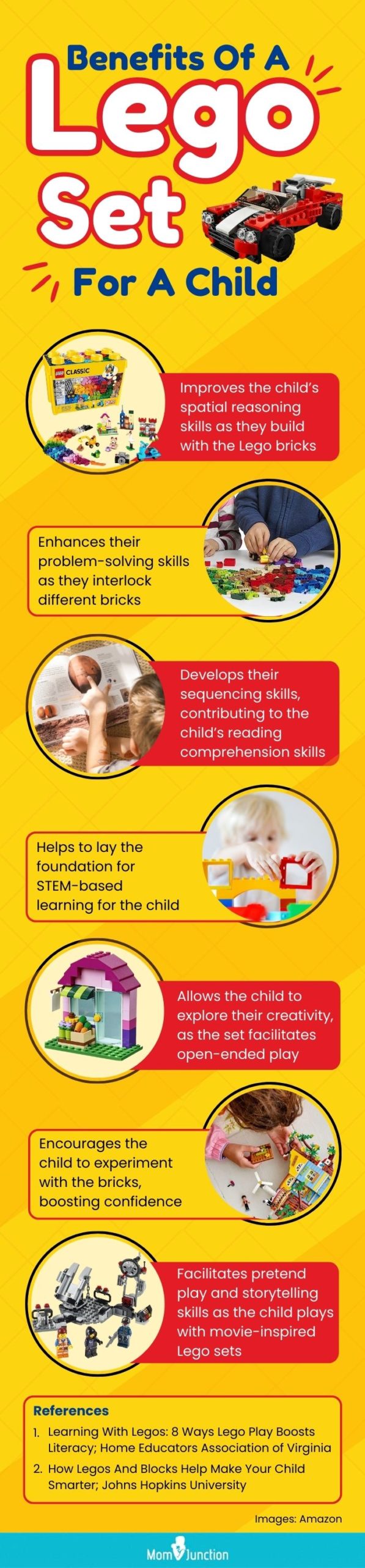 Benefits Of A Lego Set For A Child (infographic)