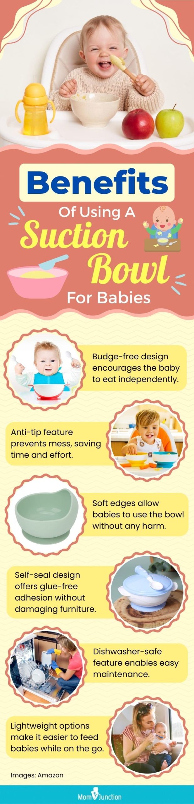 Benefits Of Using A Suction Bowl For Babies (infographic)