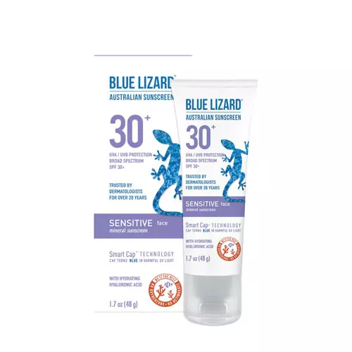 Blue Lizard Sensitive Face Mineral Sunscreen