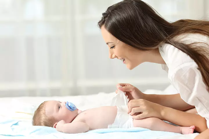 Describe The Activity During Diaper Changes
