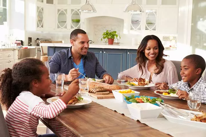 Encouraging Family Meals And Positive Social Interaction