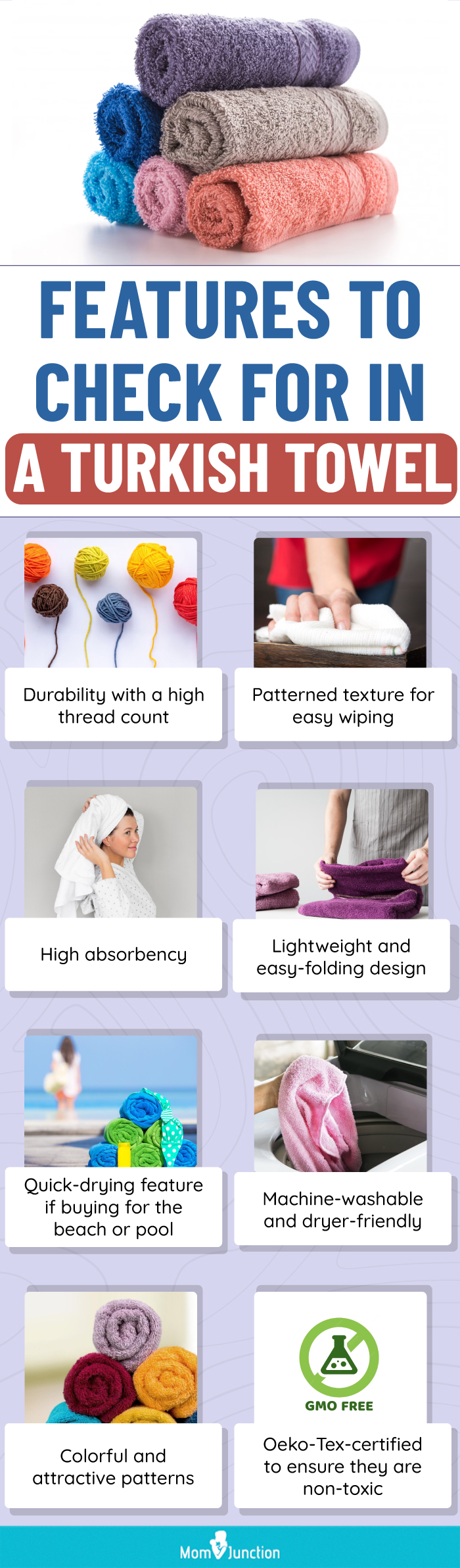 Features To Check For In A Turkish Towel (infographic)