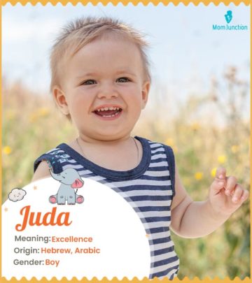 Juda, meaning excellence