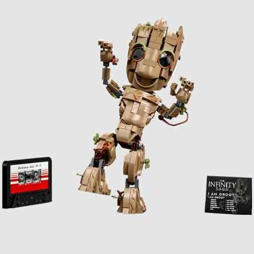 Lego Marvel Infinity Saga I Am Groot Building Set