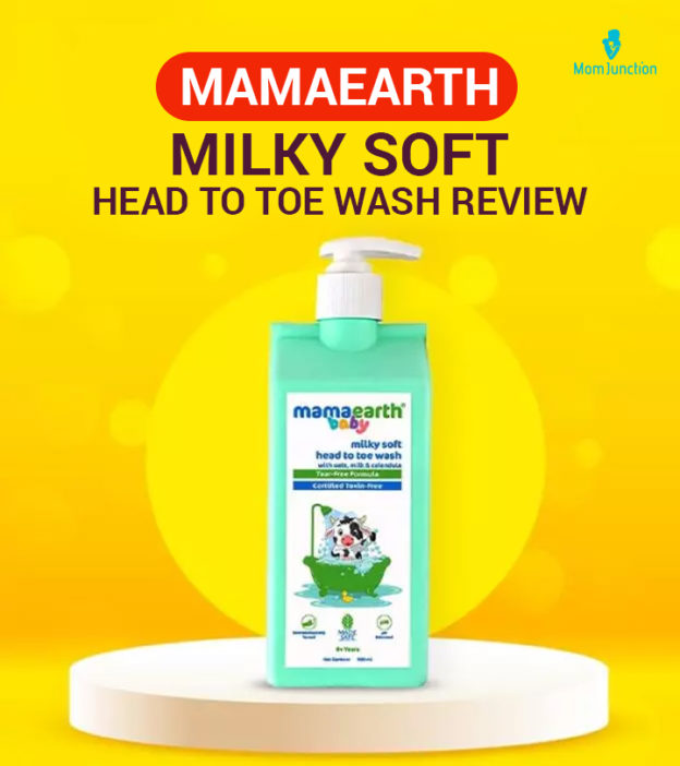 Mamaearth Milky Soft Head To Toe Wash Review: For A Tear-Free Bath