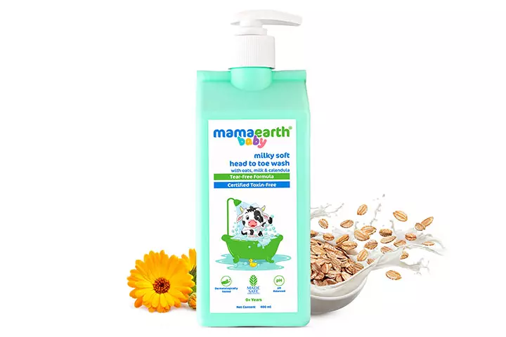 Mamaearth Milky Soft Head To Toe Wash