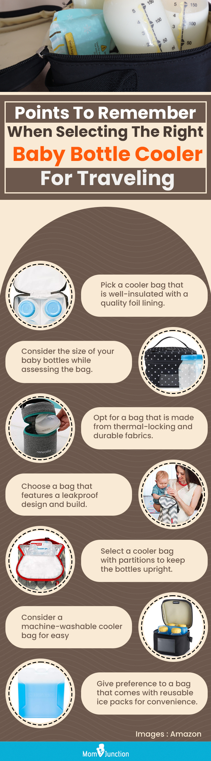 Points To Remember When Selecting The Right Baby Bottle Cooler For Traveling (infographic)