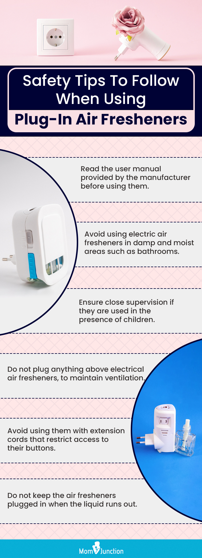 Safety Tips To Follow When Using Plug In Air Fresheners (infographic)