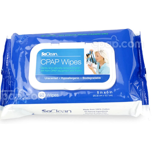 SoClean Unscented Wipes