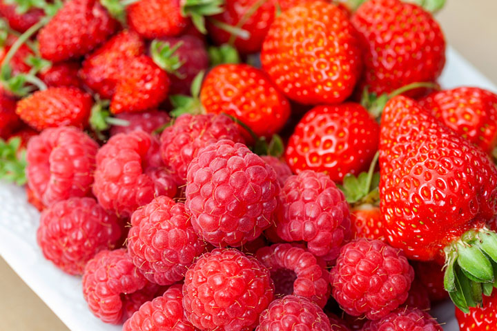 Strawberries And Raspberries For Flavorful Antioxidants