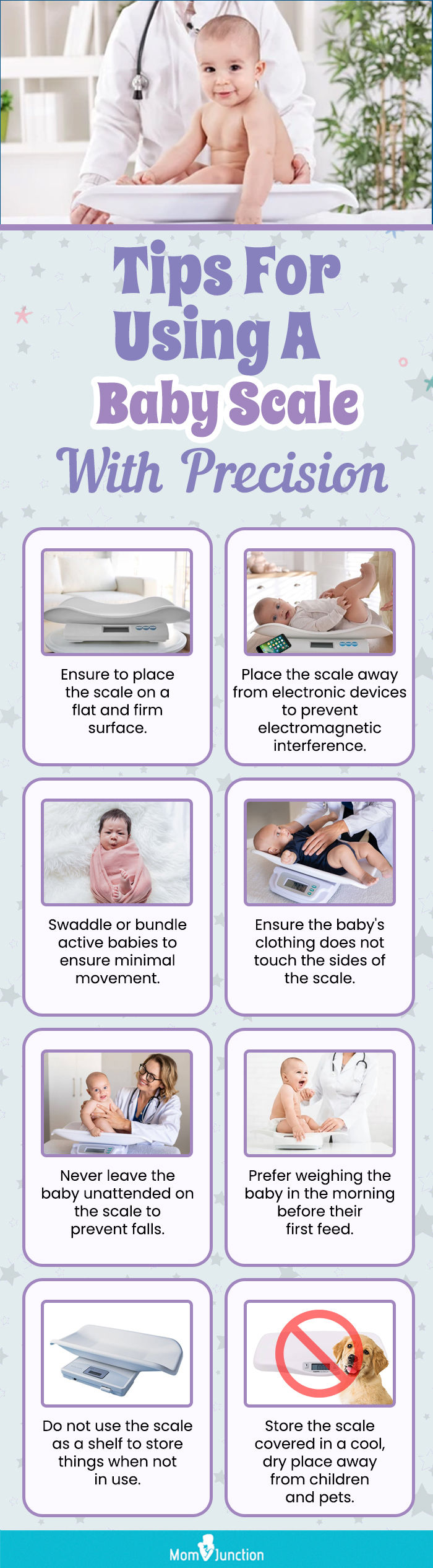 Tips For Using A Baby Scale With Precision (infographic)