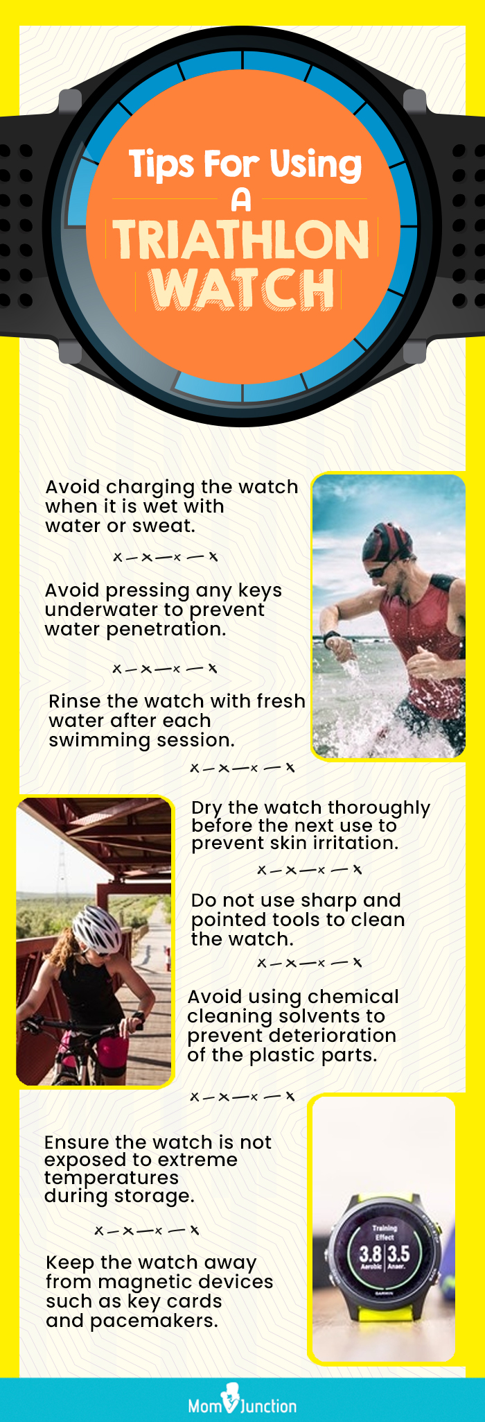 Tips For Using A Triathlon Watch (infographic)