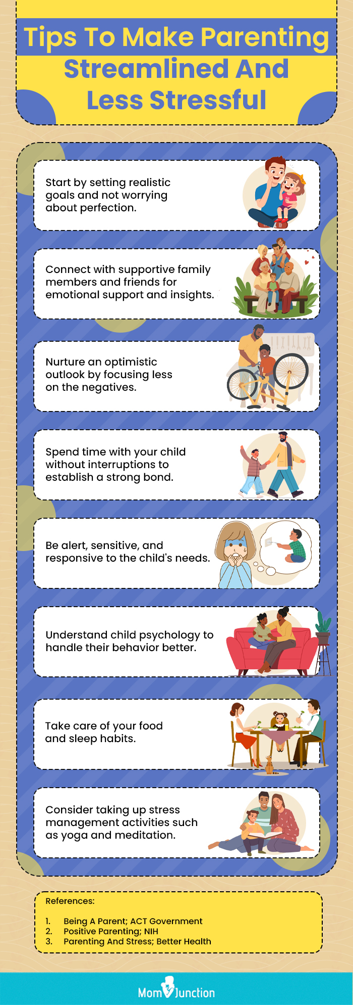 Tips To Make Parenting Streamlined And Less Stressful (infographic)