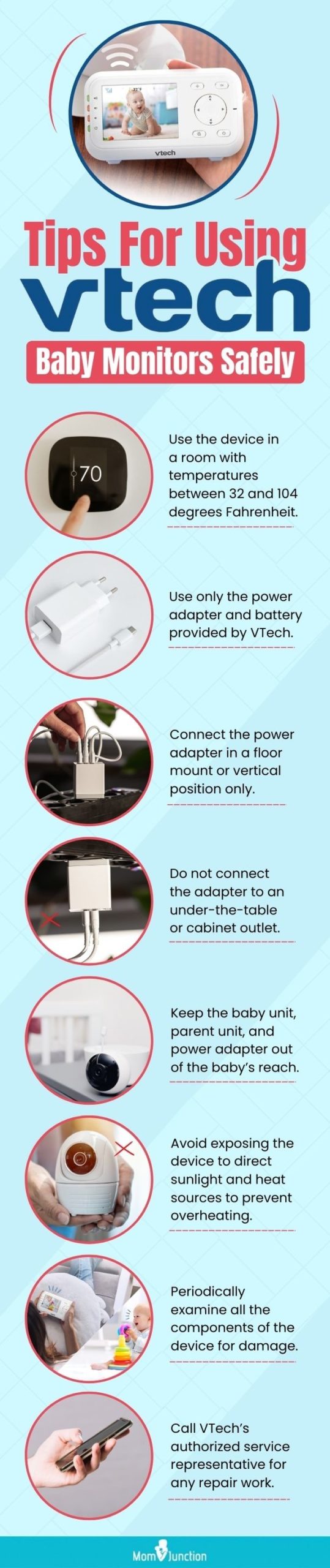 VTech Baby Monitors (infographic)