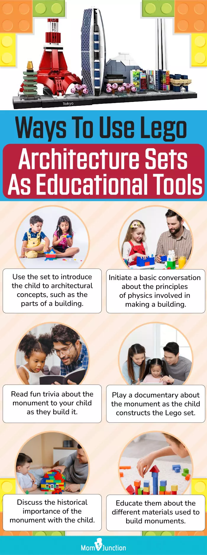 Ways To Use Lego Architecture Sets As Educational Tools (infographic)