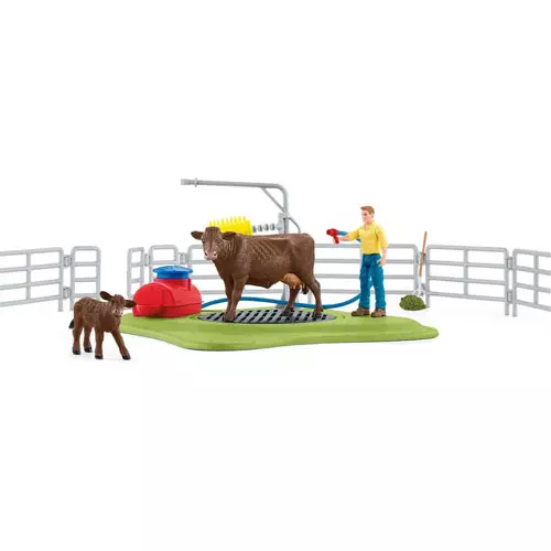 Schleich Farm World Happy Cow Wash