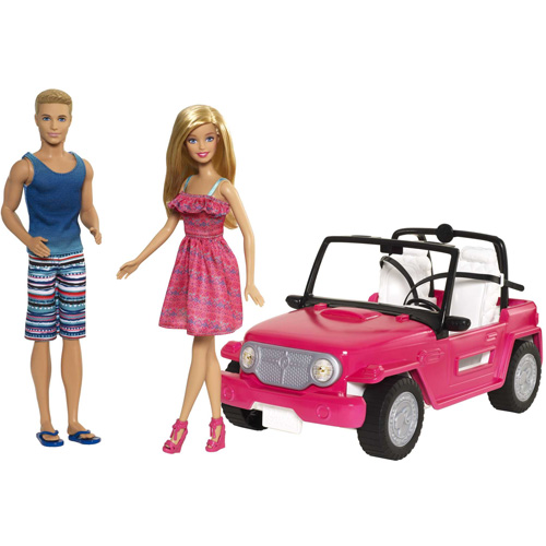 Barbie Club Chelsea Doll (6-inch Blonde) with Open-Top Rainbow  Unicorn-Themed Car, Pet Puppy, Sticker Sheet & Accessories, For 3 to 7 Year  Olds