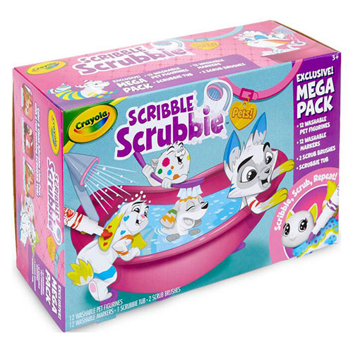 Crayola Scribble Scrubbie Pets Mega Pack