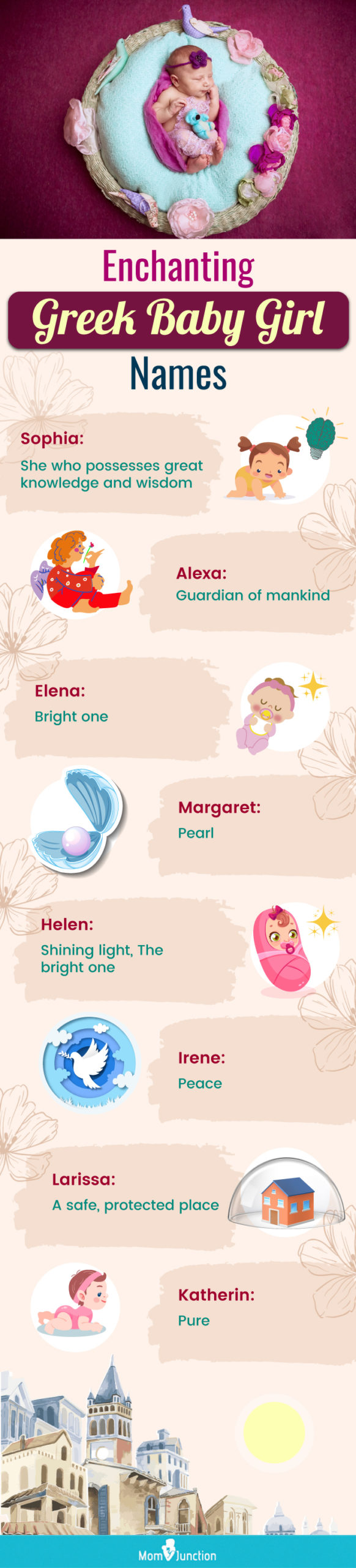 grecian names for girls