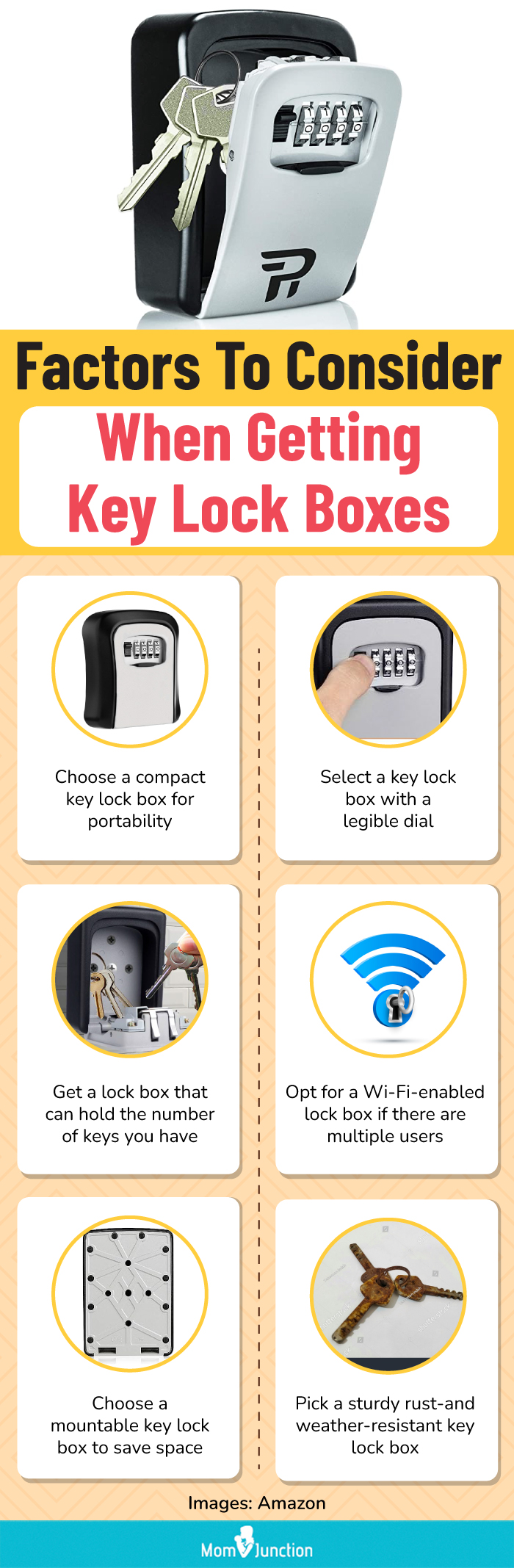 Factors To Consider When Getting Key Lock Boxes (infographic)
