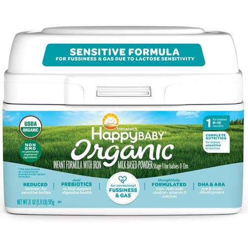 Happy Baby Organics Infant Formula