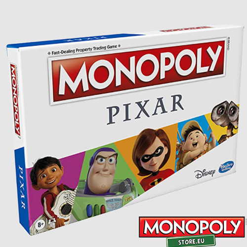 Hasbro Gaming Monopoly Pixar Edition Board Game