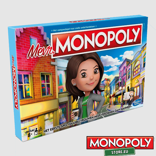 Hasbro Gaming Ms. Monopoly Board Game