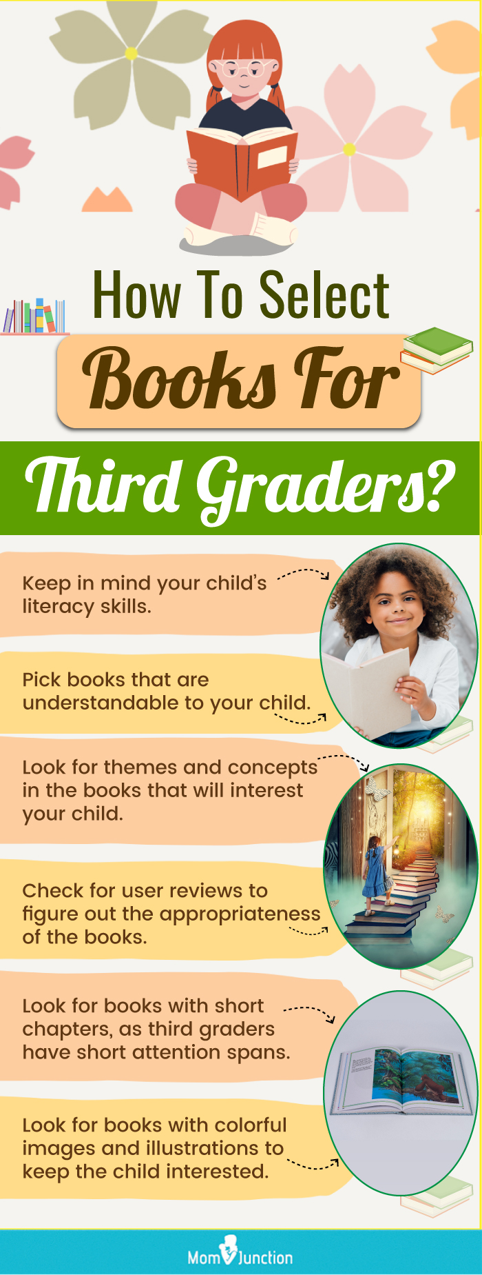 How To Select Books For Third Graders? (infographic)