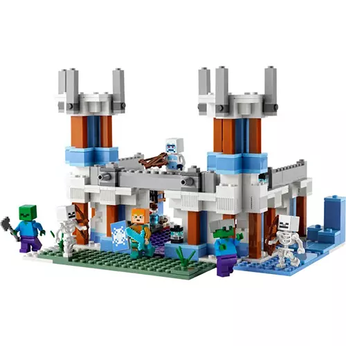 Lego Minecraft Ice Castle Building Toy Set