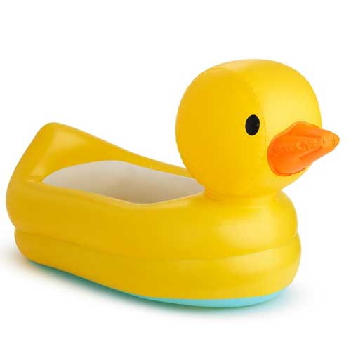 Munchkin Duck Inflatable Baby Bathtub