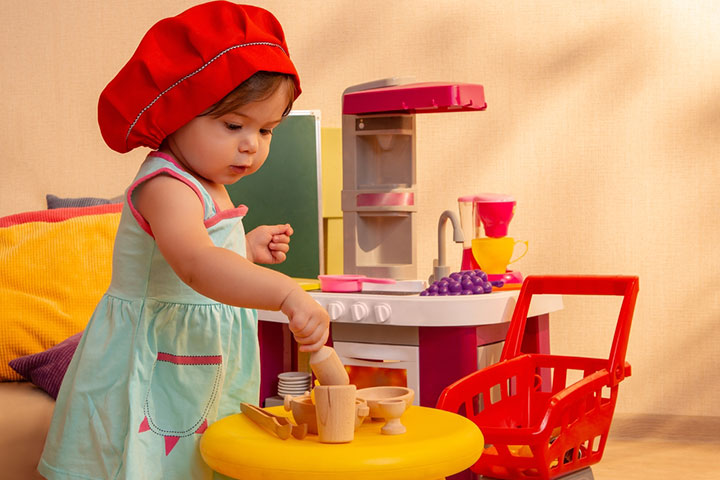 Play Kitchen And Food