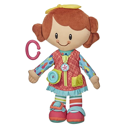 Playskool Dressy Girl Stuffed Doll Toy 