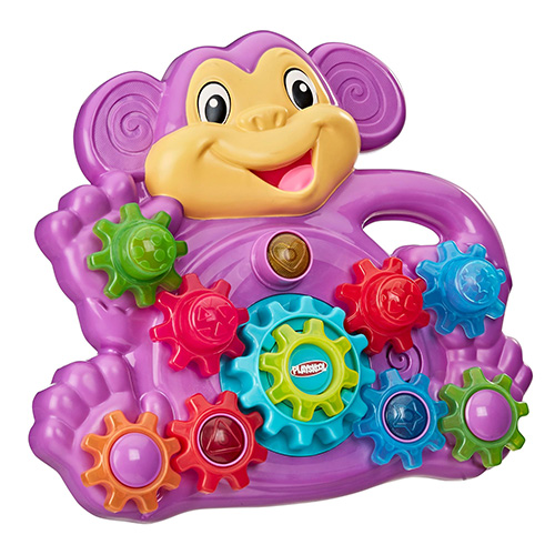Playskool Stack 'n Spin Monkey Gears Toy