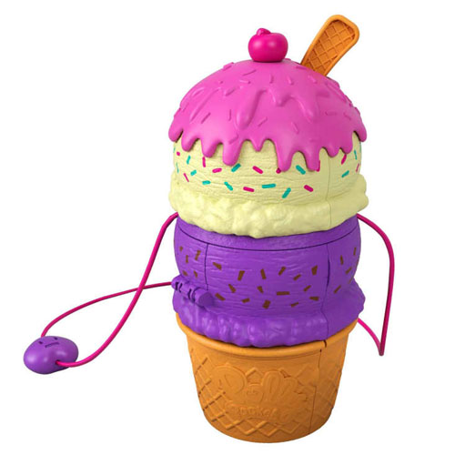 Polly Pocket Spin 'N Surprise Ice Cream Cone Playset