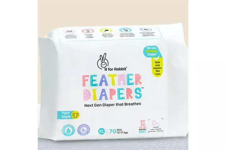 R For Rabbit Premium Feather Diaper