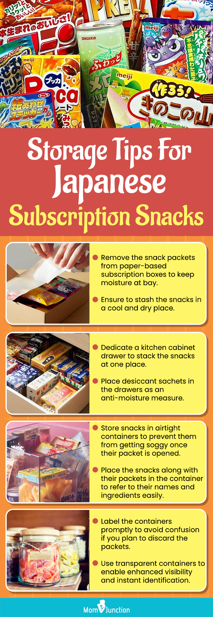 Storage Tips For Japanese Subscription Snacks (infographic)