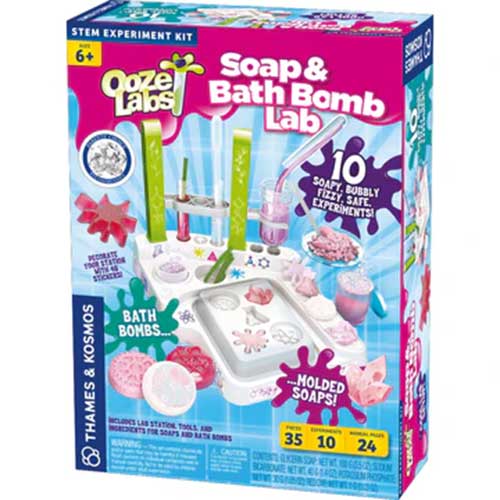 Thames & Kosmos Ooze Labs Soap & Bath Bomb Kit
