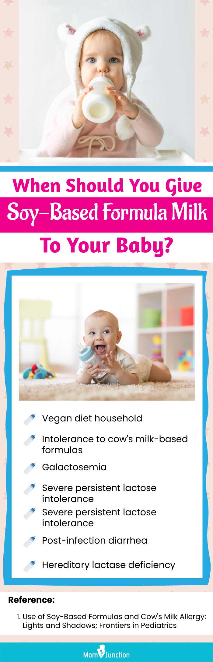 When Should You Give Soy Based Formula Milk To Your Baby (infographic)