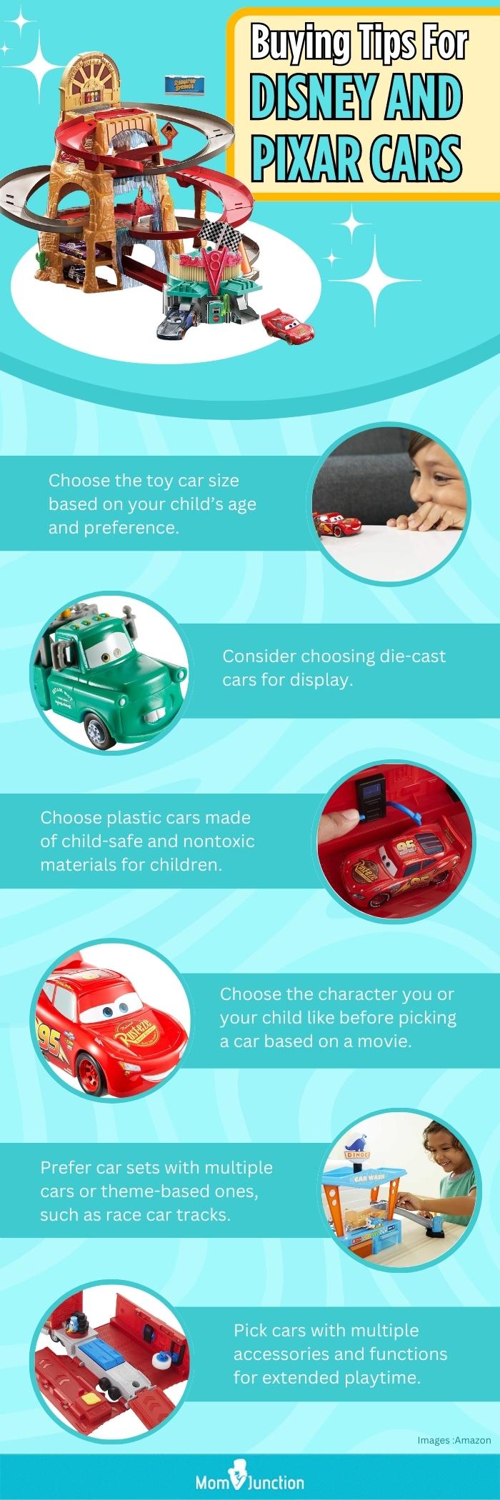 Buying Tips For Disney And Pixar Cars (infographic)