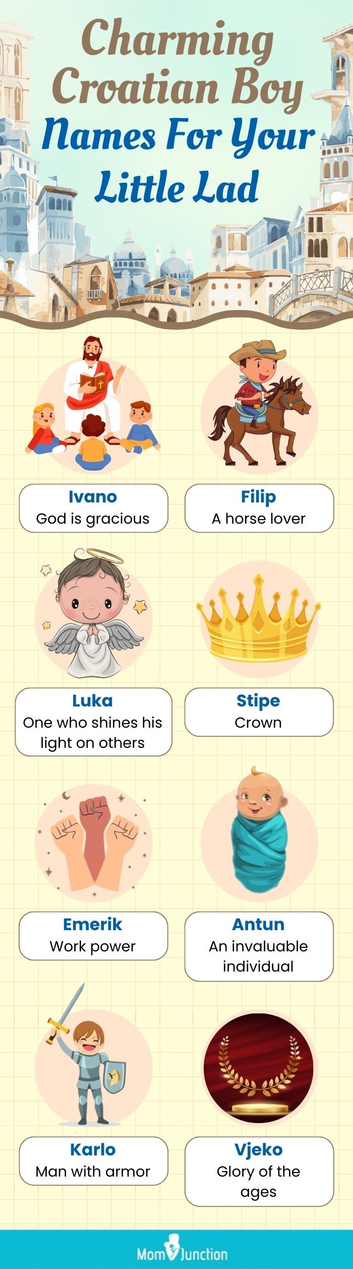charming croatian boy names for your little lad (infographic)