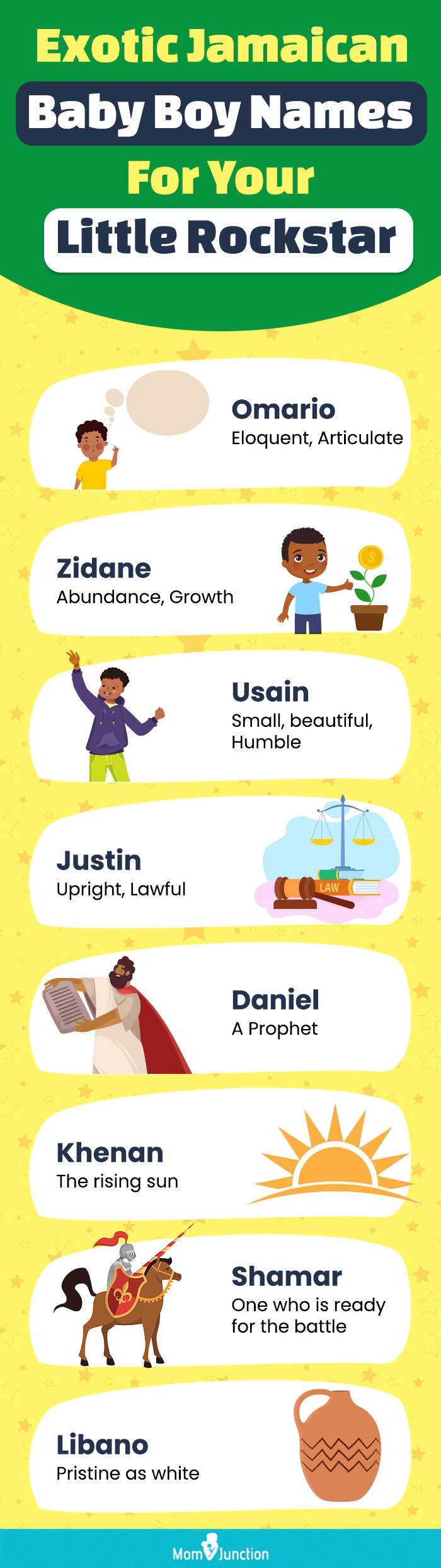 exotic jamaican baby boy names for your little rockstar (infographic)