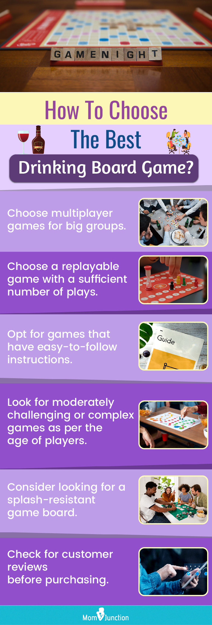 How To Choose The Best Drinking Board Game? (infographic)