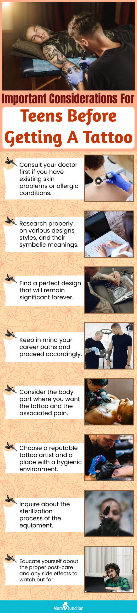 important considerations for teens before getting a tattoo (infographic)