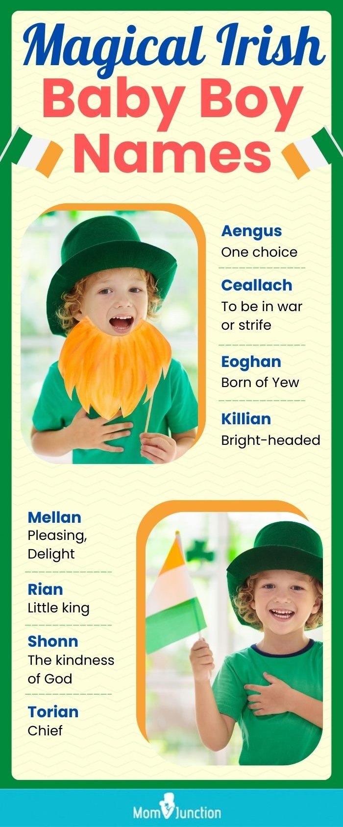magical irish baby boy names (infographic)