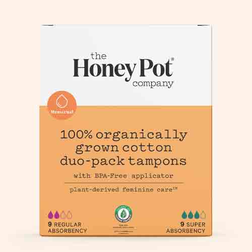 The Honey Pot Company Organic Tampons