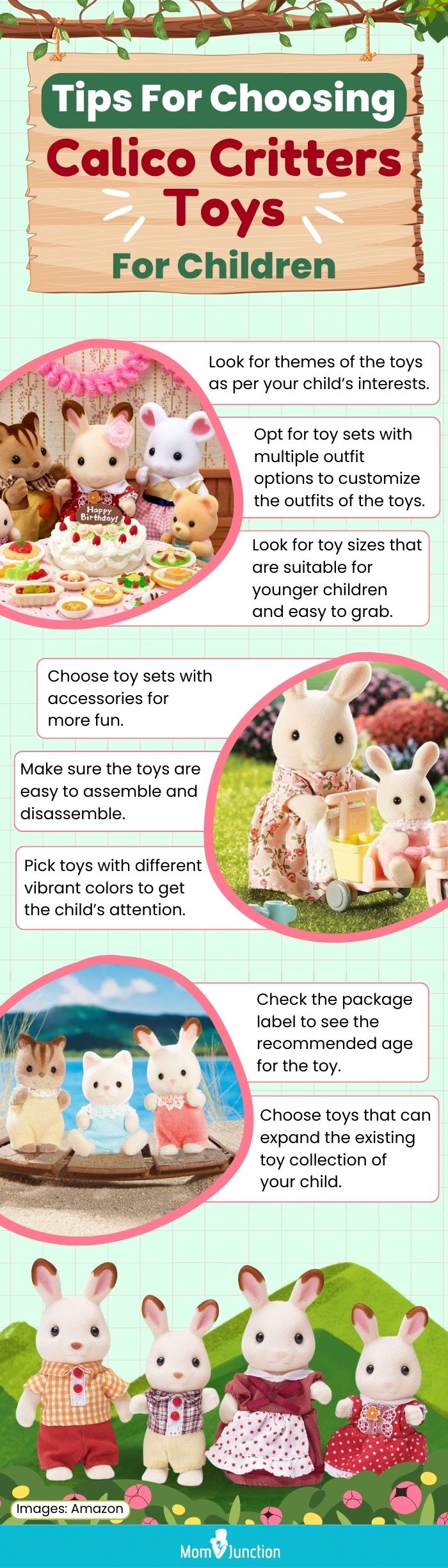 Tips For Choosing Calico Critters Toys For Children (infographic)