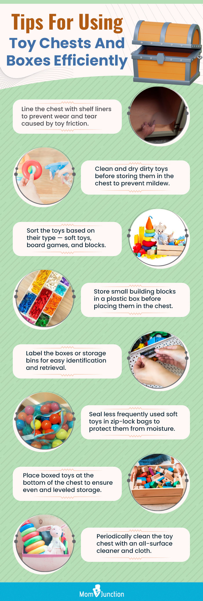 Tips For Using Toy Chests And Boxes Efficiently (infographic)