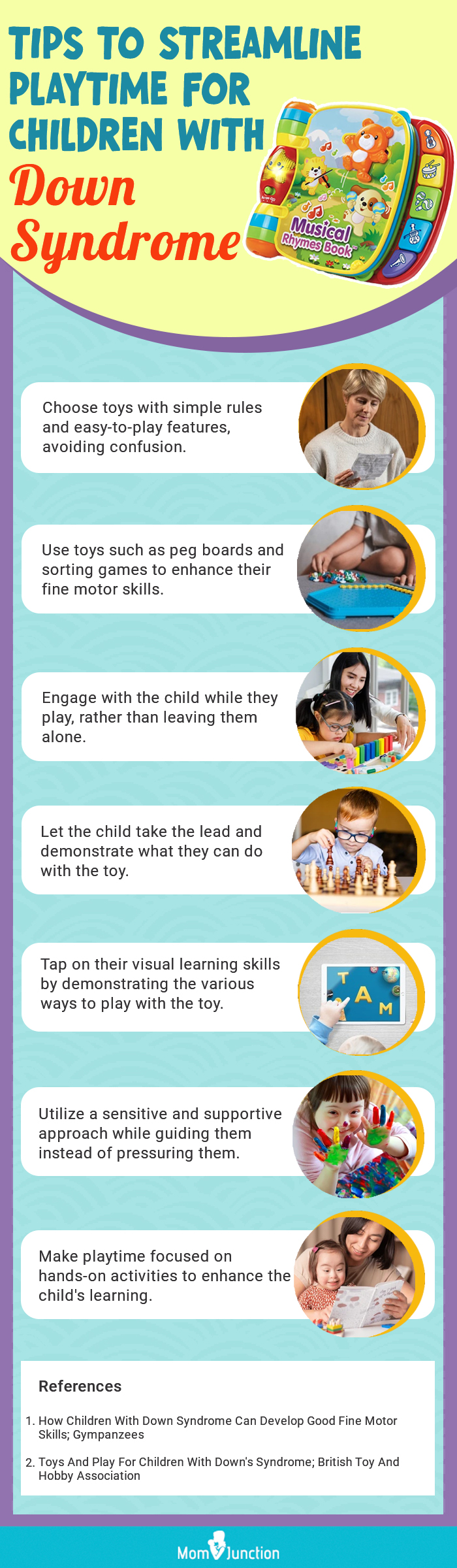 Tips To Streamline Playtime For Children With Down Syndrome (infographic)